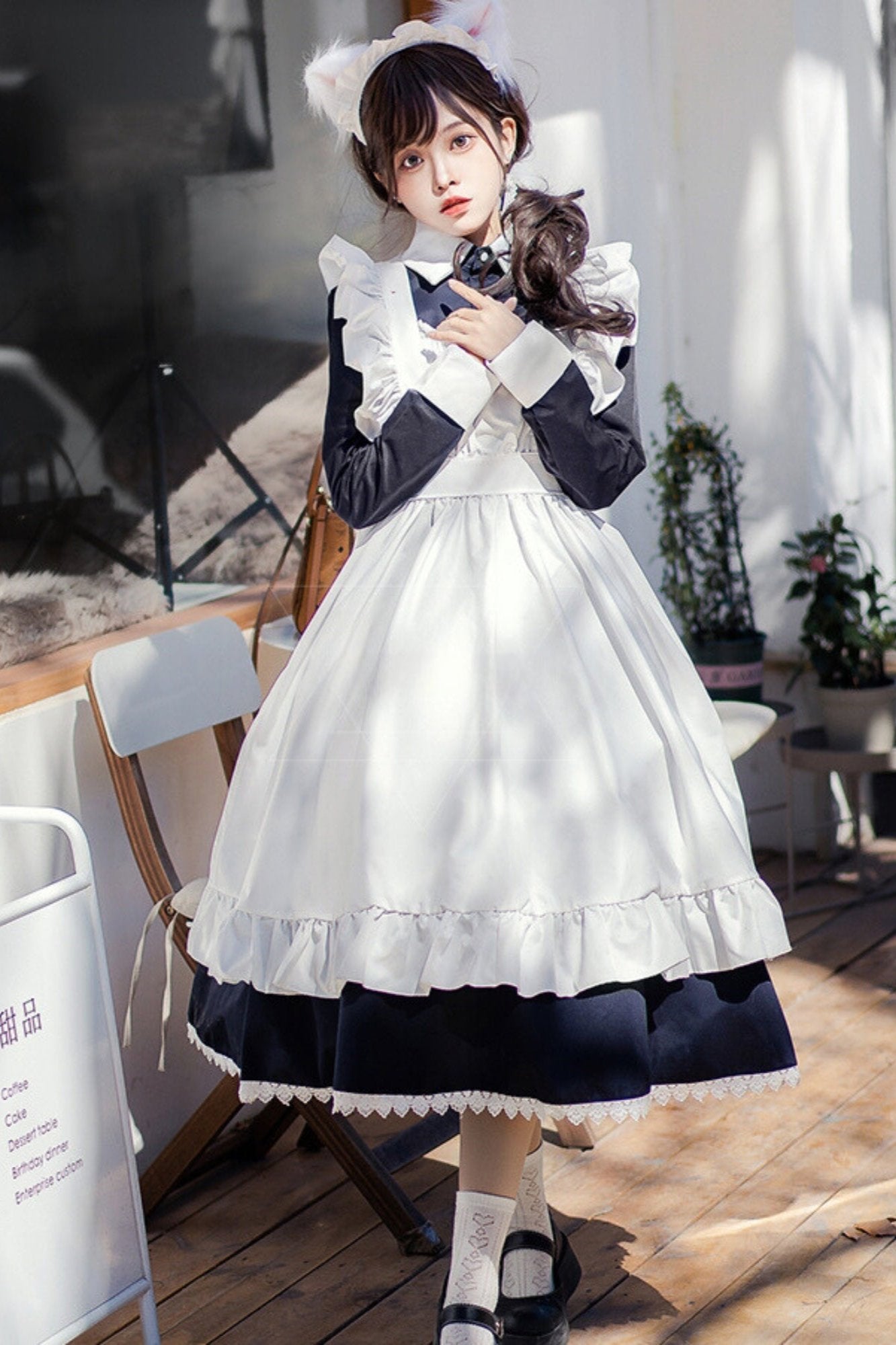 Suite Anime Black and White Made Dress