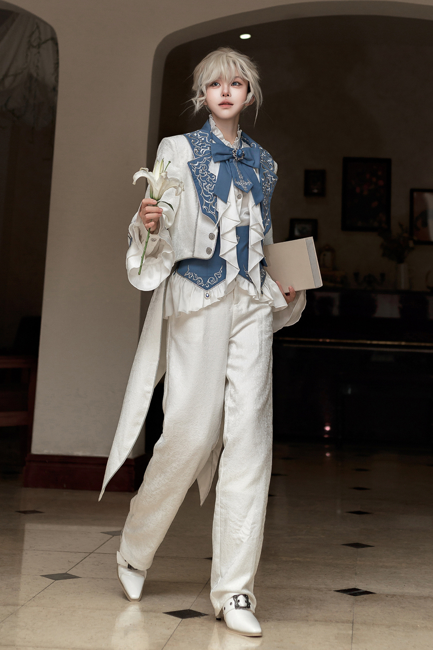 Moonlight Prince Jacket + Top + Corset + Pants