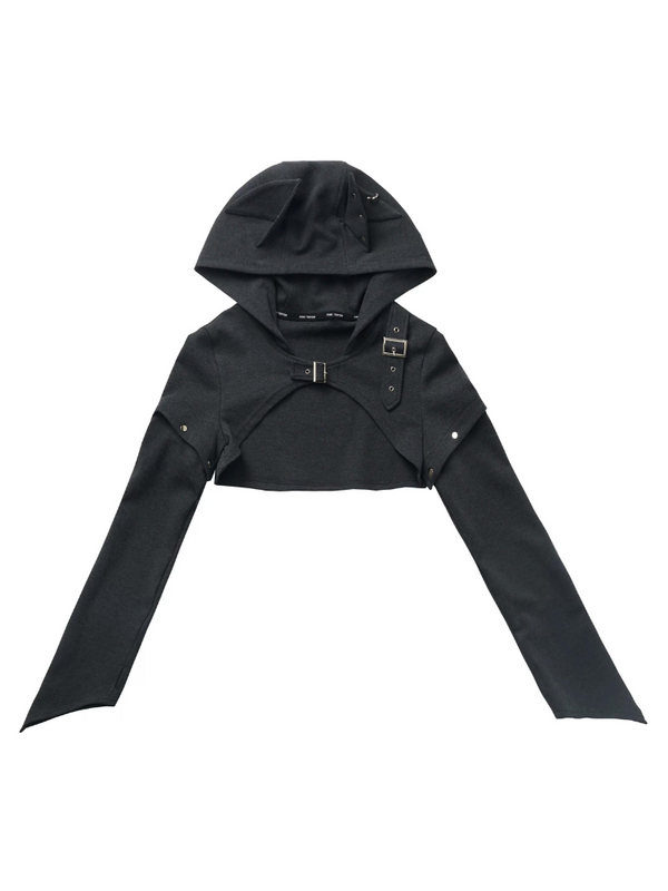 Camouflage Wolf Original Design Hoodie Detachable Sleeve Suit