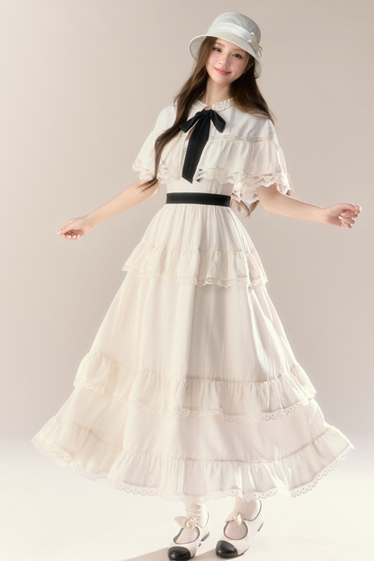 ヴェリービューティフルティアードドレス