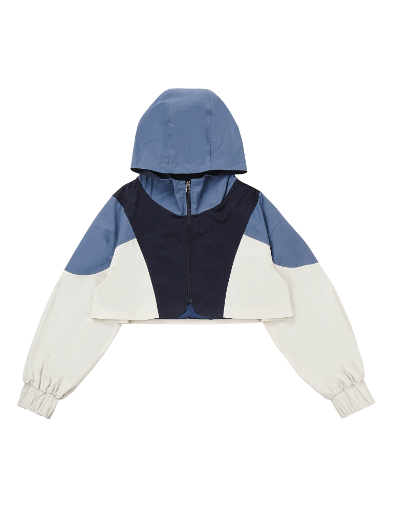 Blue Jacket Polar Fleece Mechanical Future Design Casual Suit