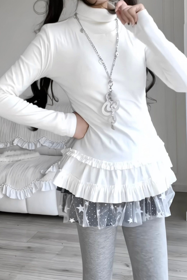 Ruffled Ballet Top