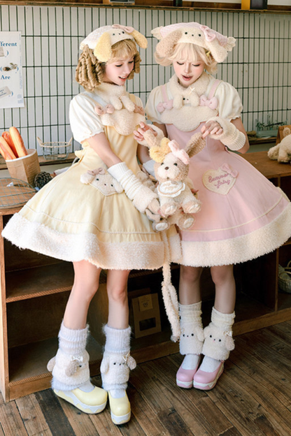 Ribbon Cut-Out Lolita Dress