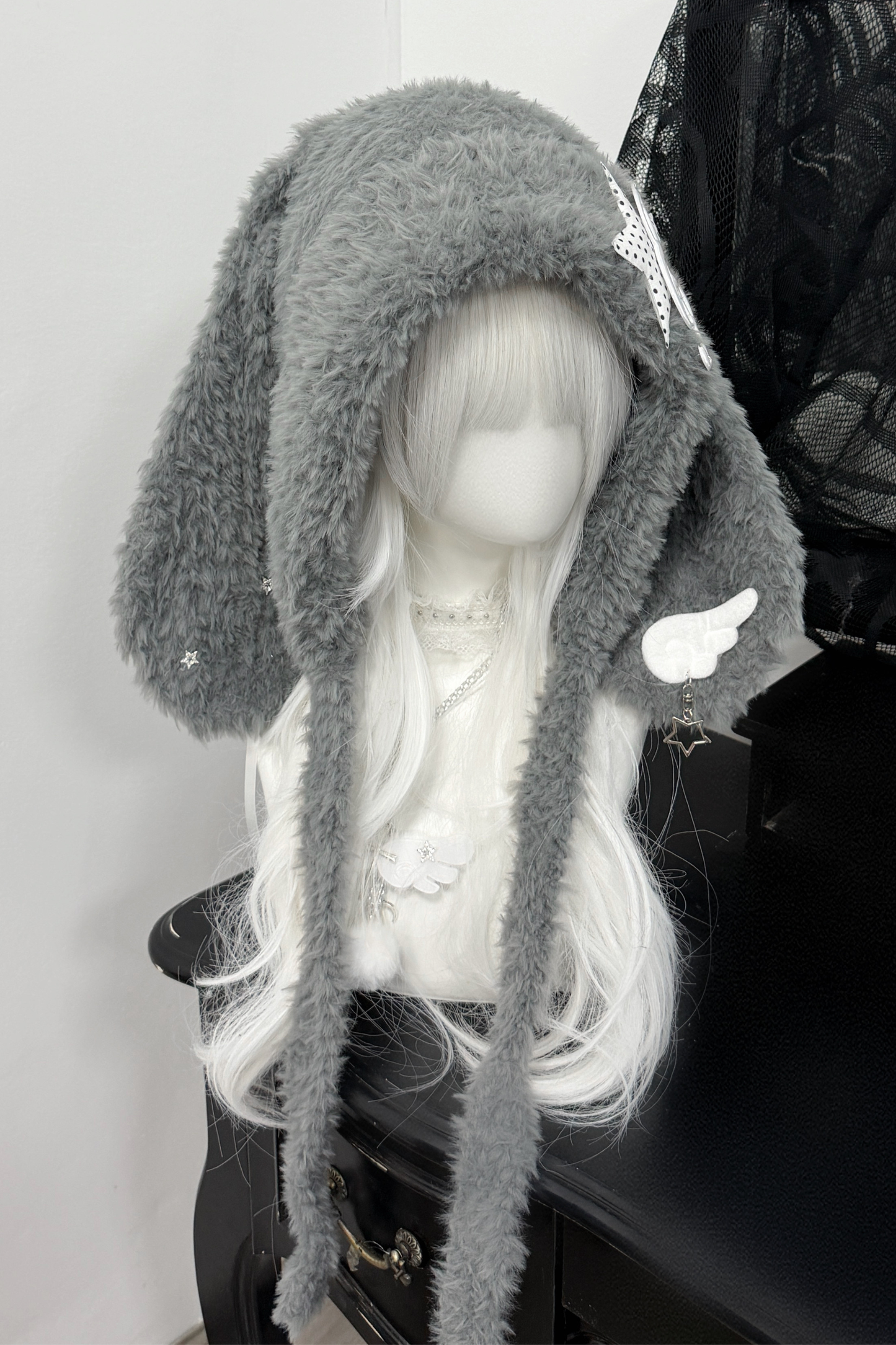 Rabbit Ear Fur Hat