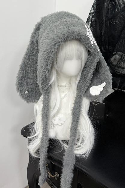 Rabbit Ear Fur Hat
