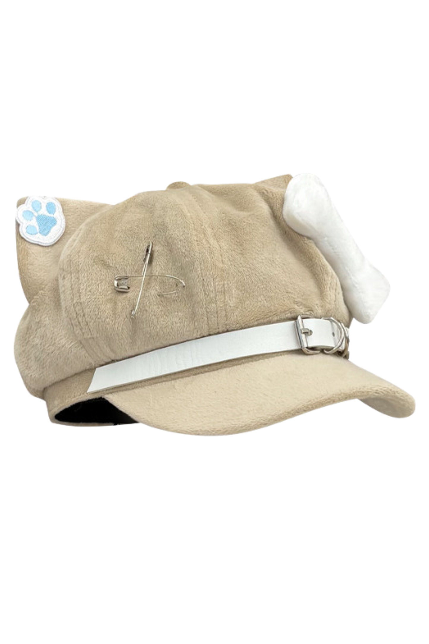 Blue Kitten Ear Beret