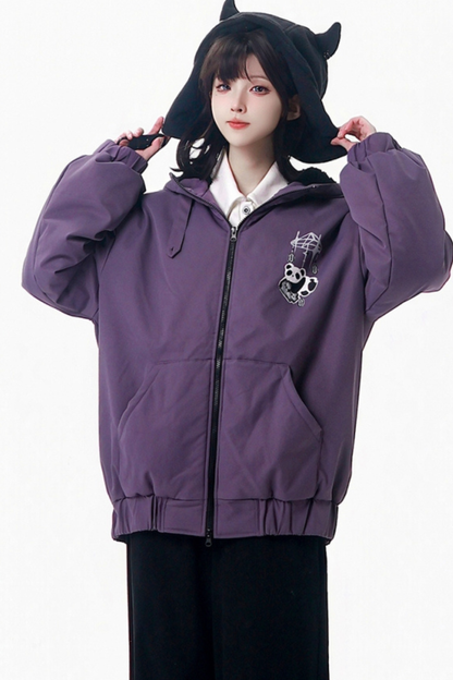 Blackberry Hooded Jacket + Top + Pants + Skirt