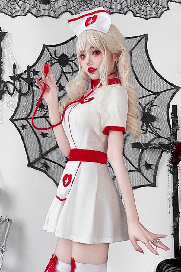 フィーメールアトモスフィアナースコスプレドレス