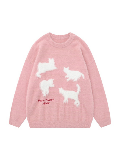 New Soft Loose Niche Design Cat Sweater