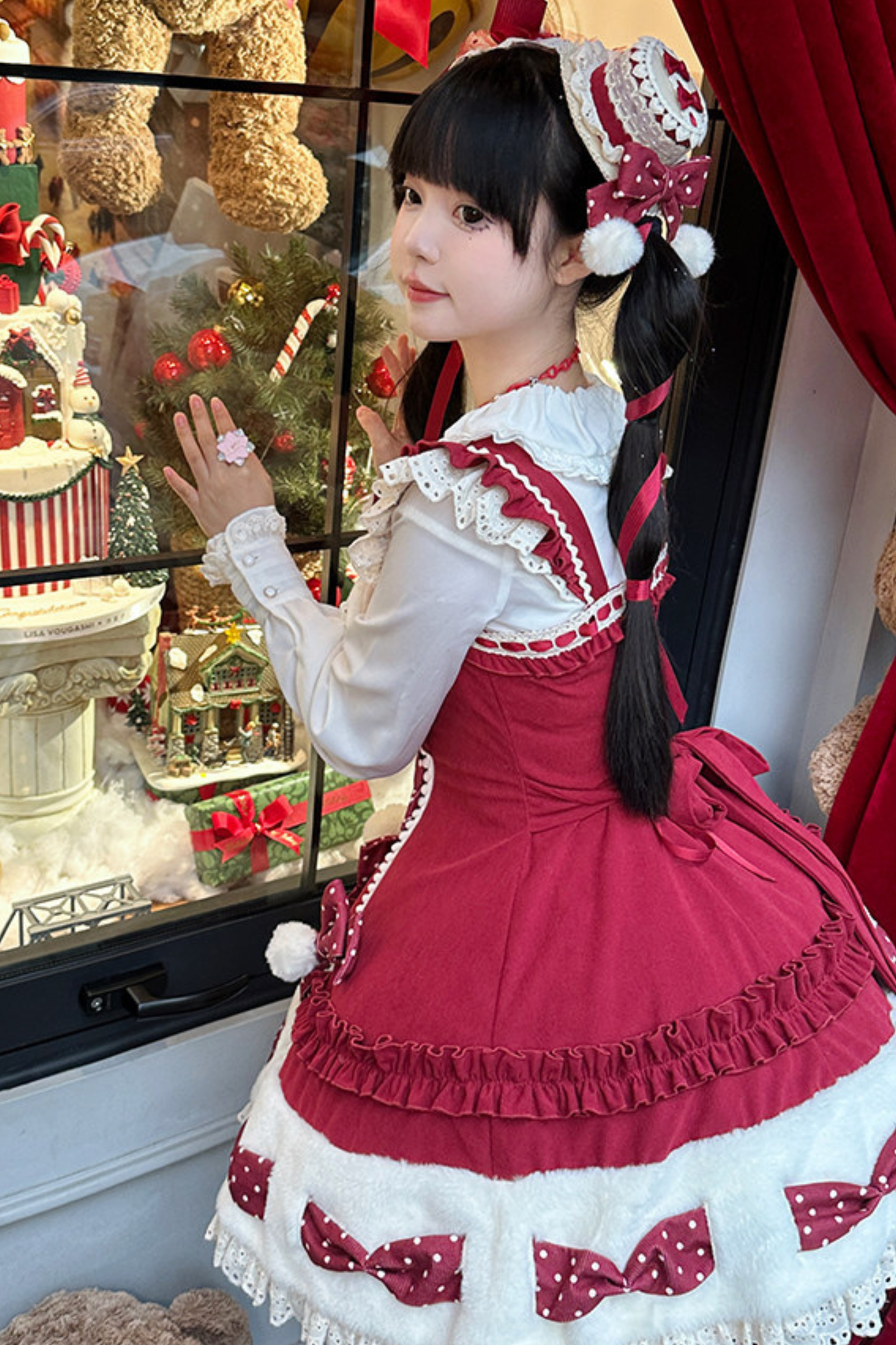 Snow Velvet Lolita Dress
