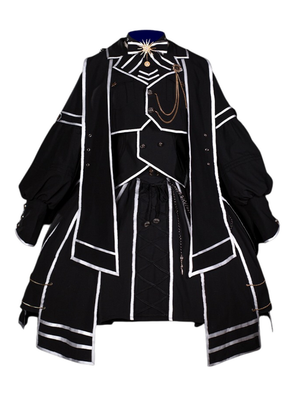 ジャッジメントアーミーローナイト軍服ロリータセット