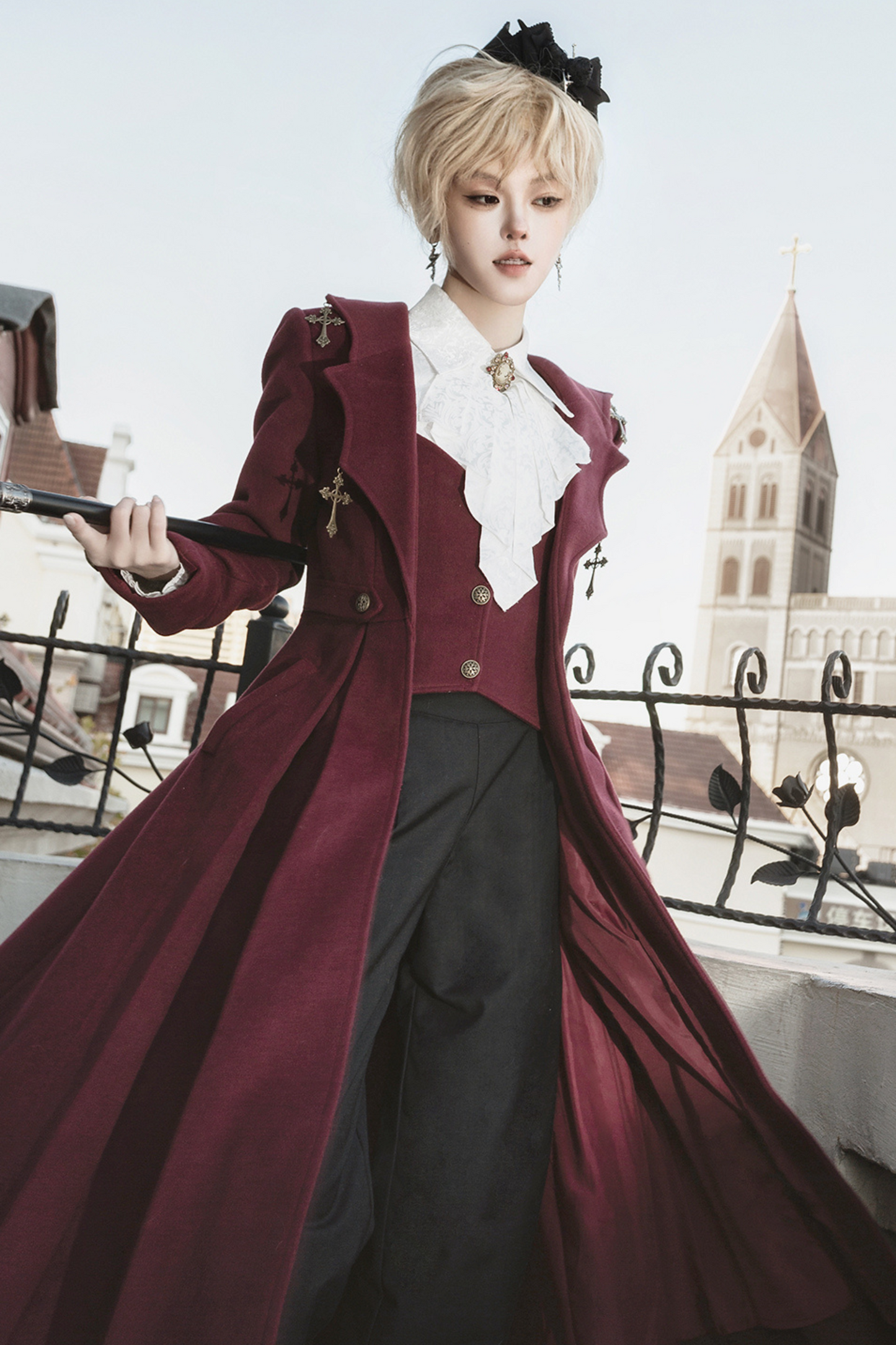 【予約商品】クラシカル皇子ダークゴシックロリータセット