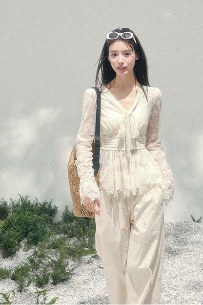 レースズラストドリームシアートップス