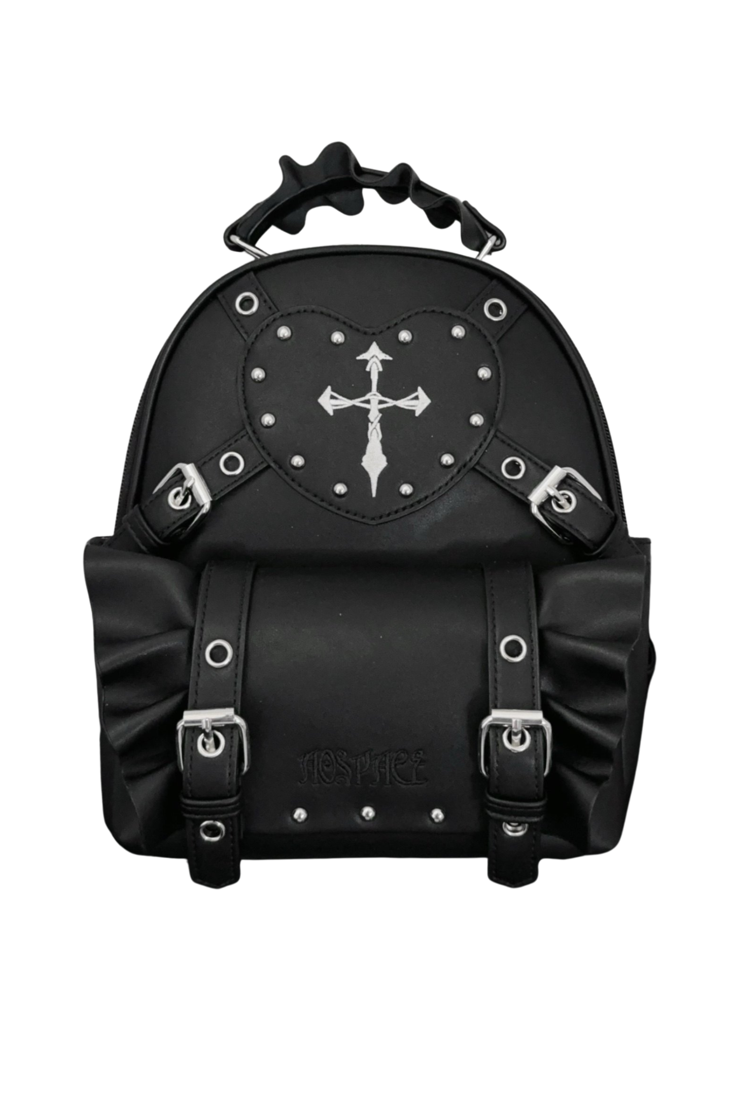 ダーククロスフリルリュック