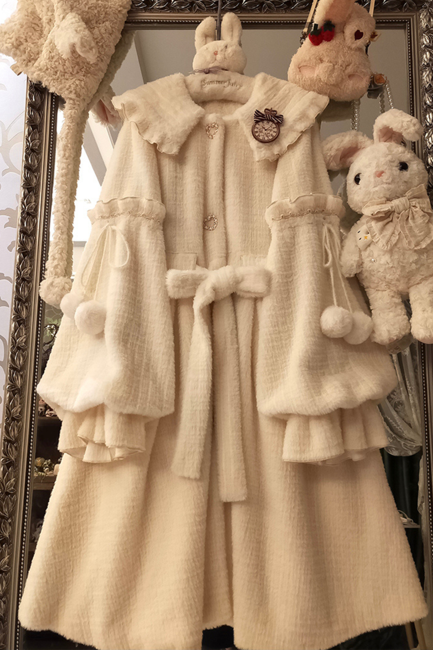 【予約商品】ウォームラビットファーロリータコート