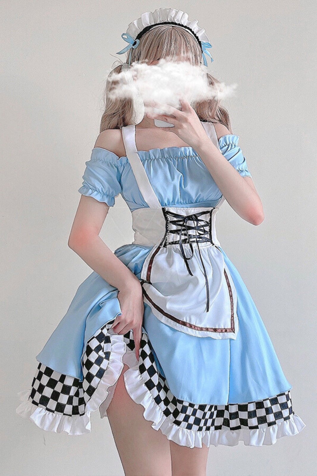 Ageless Check Lolita Dress