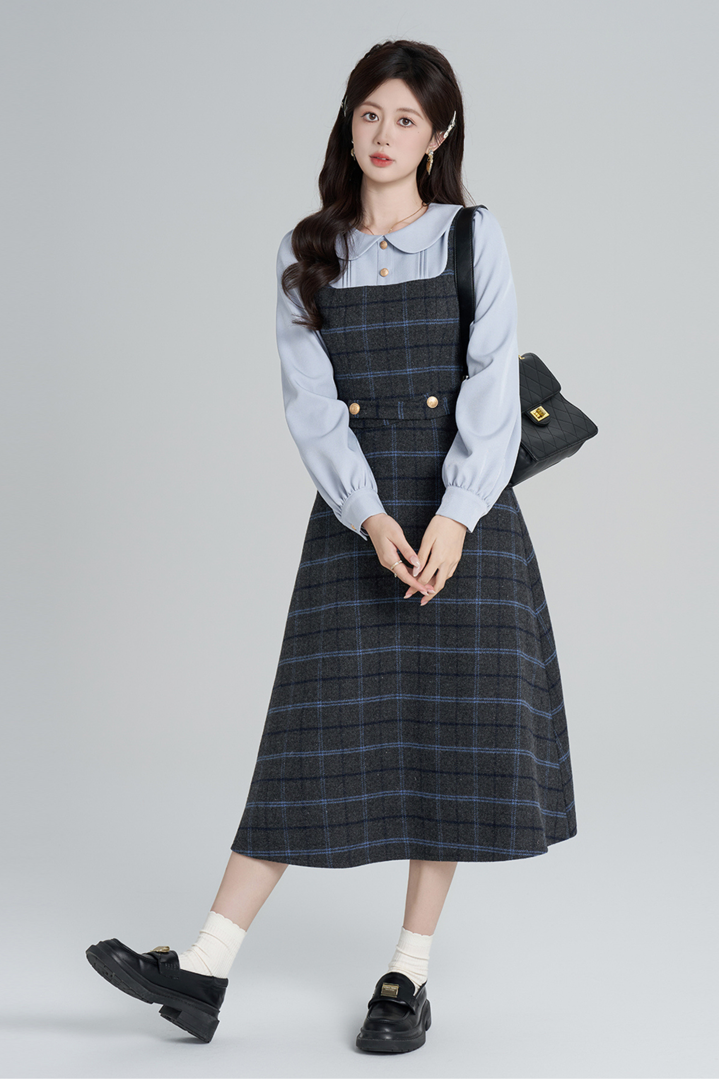 ドールカラーウィードドレス