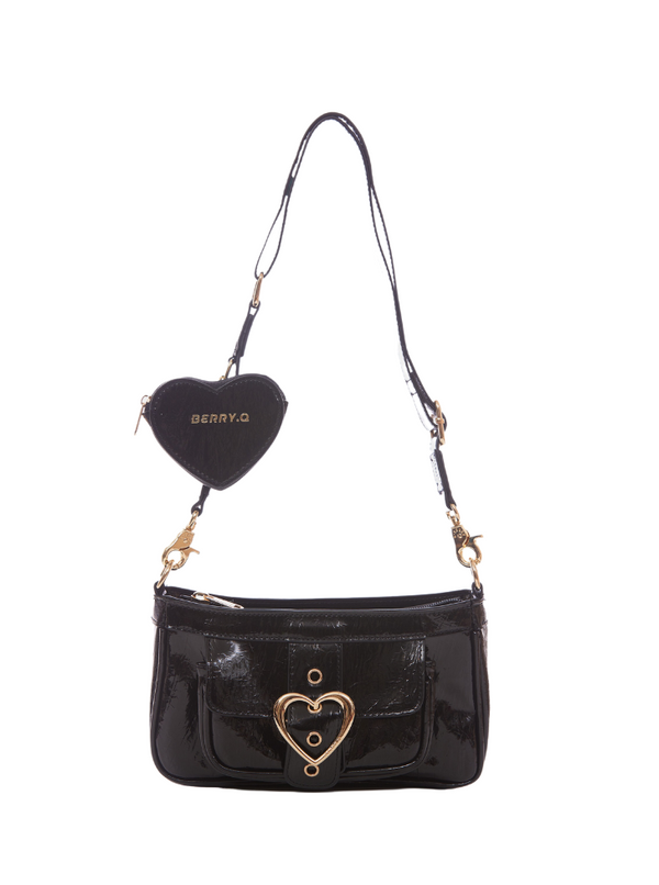 Heartling Belt Wan Shoulder Crocodile Bag