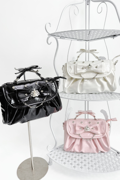 バッグラインストーンエレガントショルダーバッグ