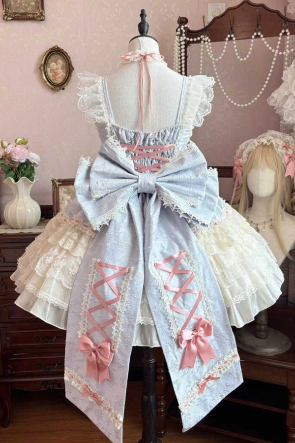 Princess Cute Sweet Lolita Dress + Tail