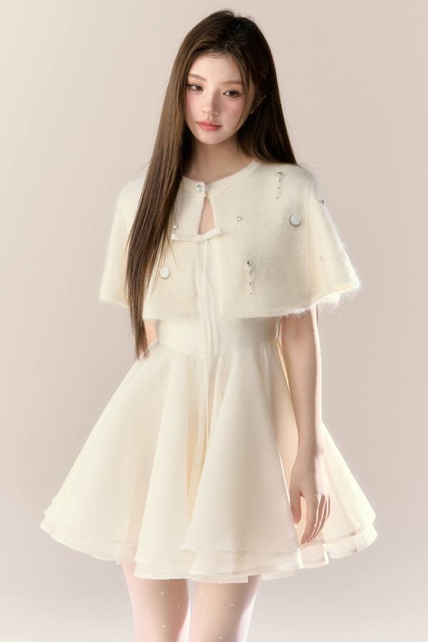 パフィーサスペンダースカート+ショール