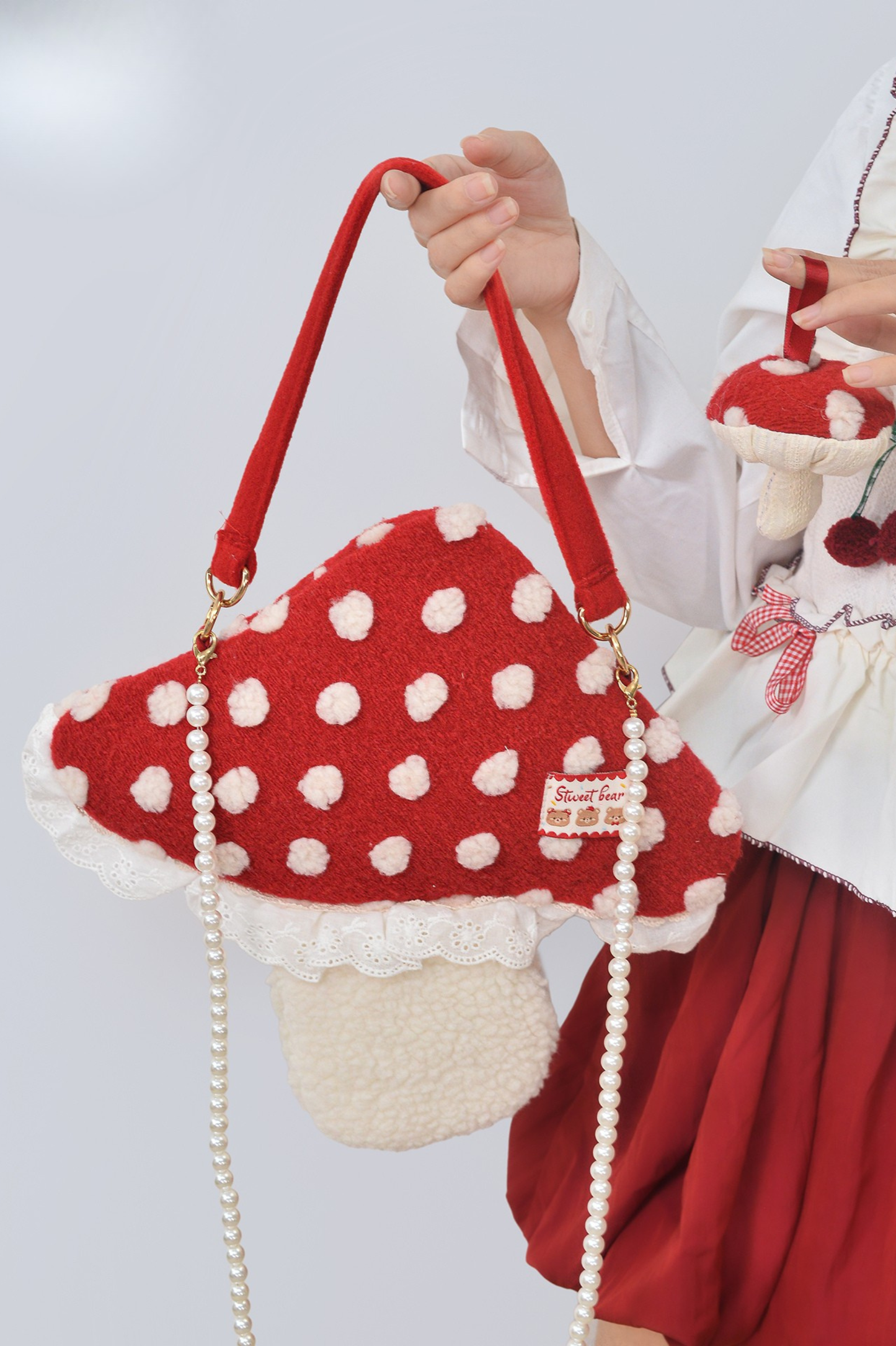 キノコクロスボディバッグ