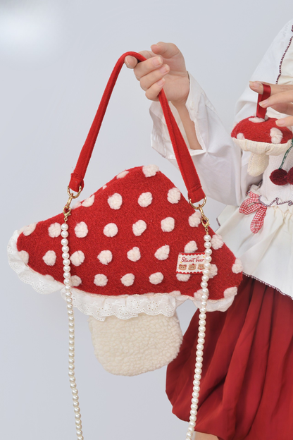 キノコクロスボディバッグ