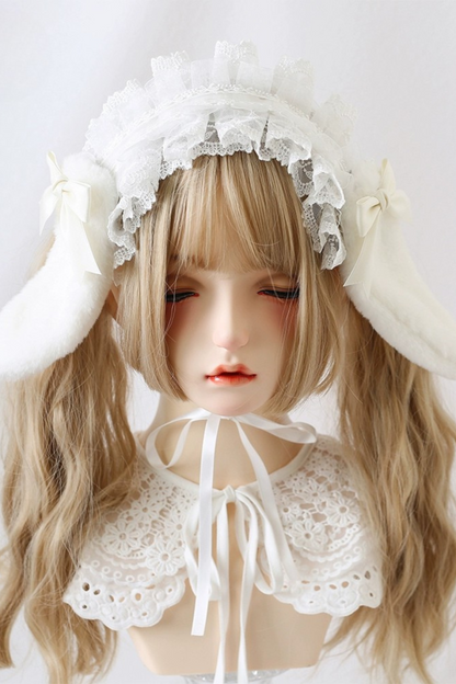 Fur Bunny Lolita Headband