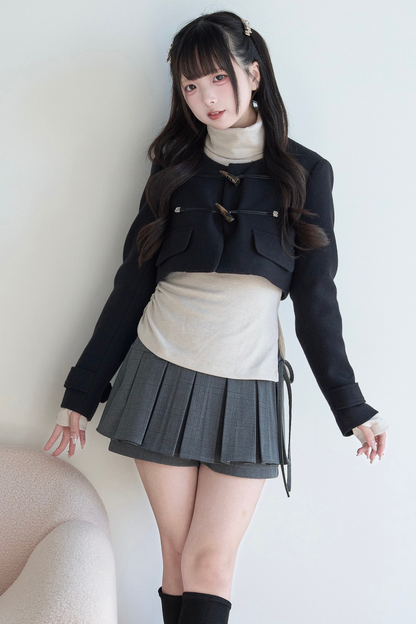 Horn Button Short Jacket