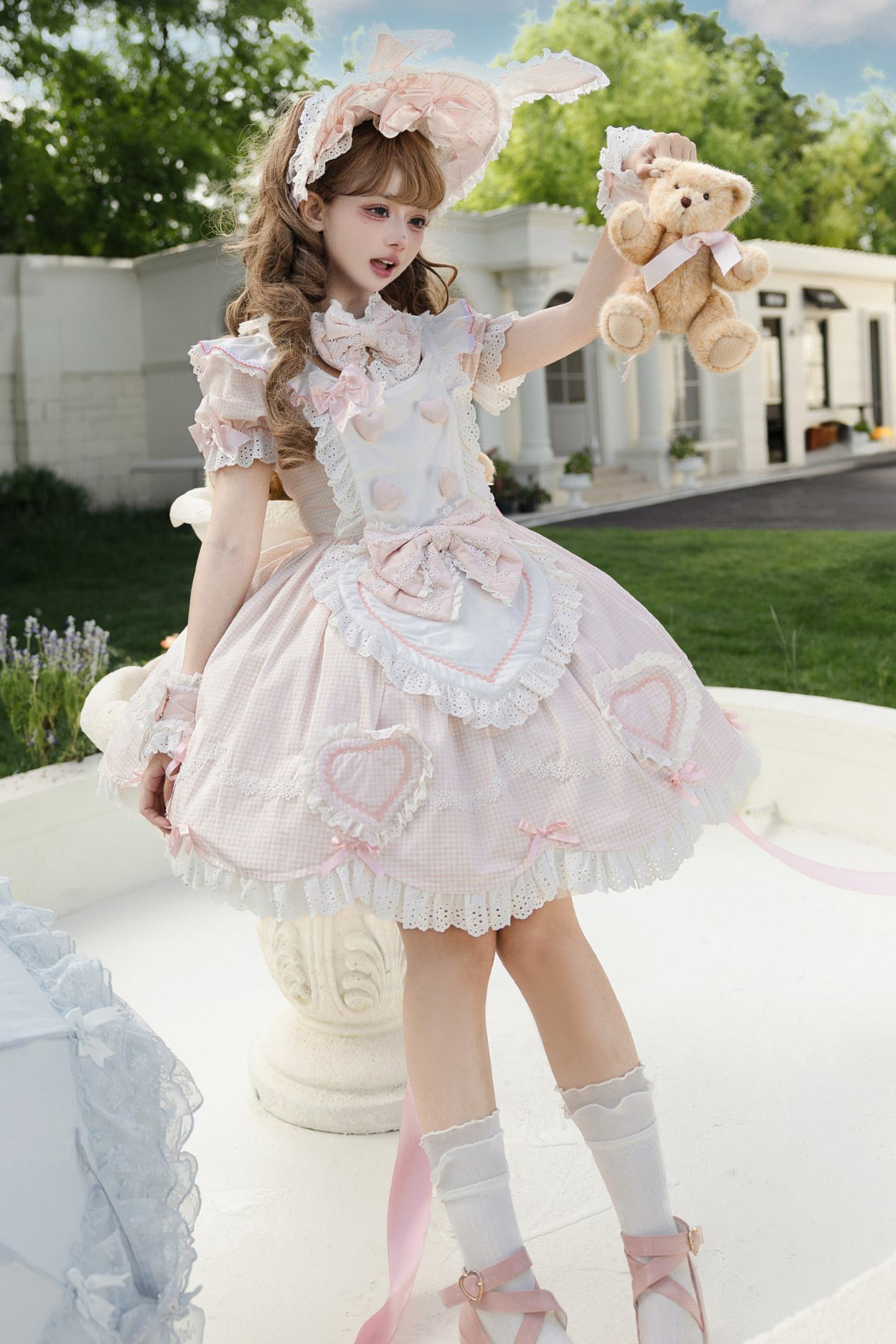 キュートシュガーメイドロリータドレス