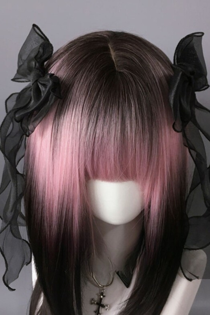 チュールリボンヘアピン