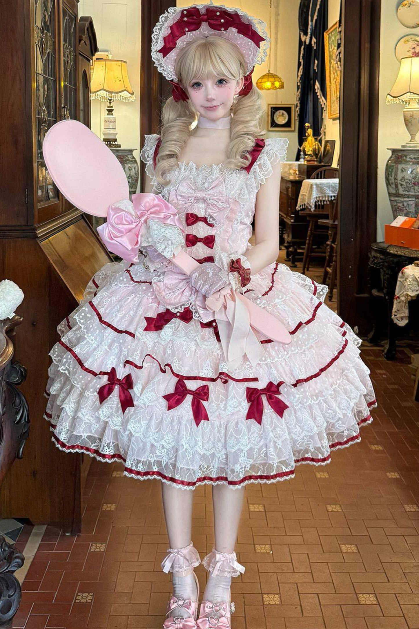 러블리 스위트 로리타 드레스