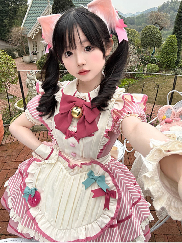 フェアリーグランジ お花 レース リボン ワンピース LIZLISA パッチ フェアリーグランジ お花 レース リボン ワンピース LIZLISA パッチ