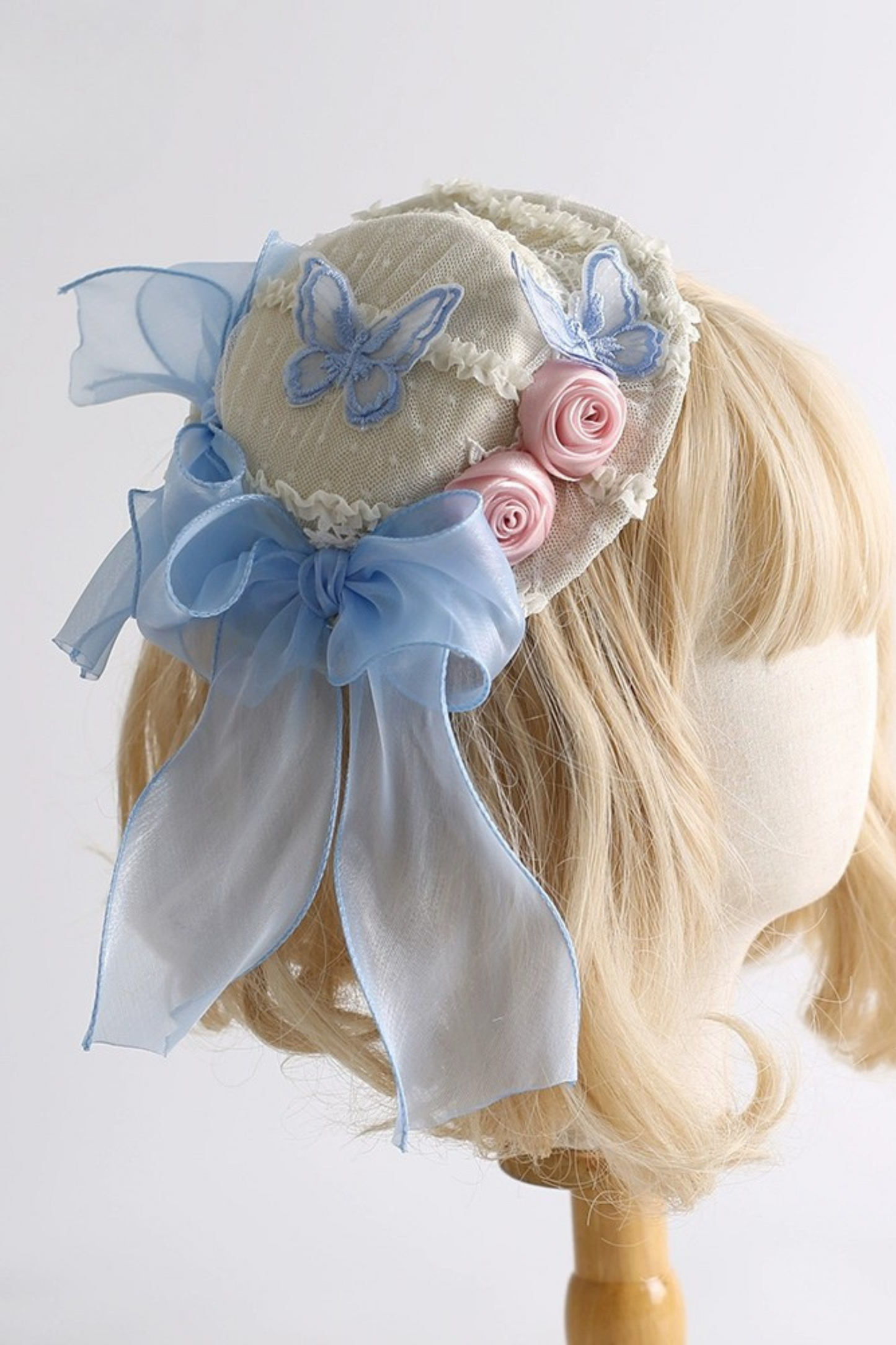 バタフライリボンシルクハット