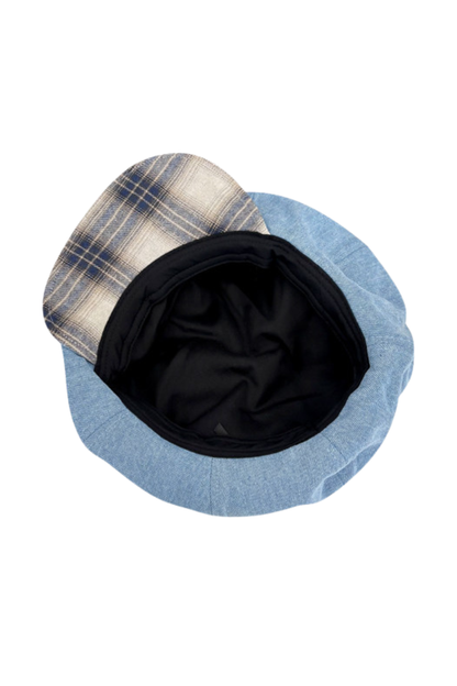 Bear Ear Plaid Beret