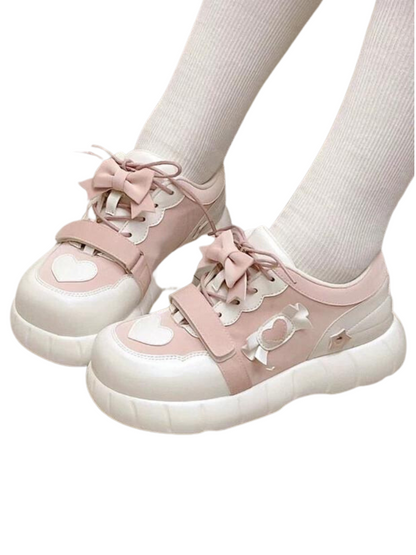 Lolita color-matching sports shoes