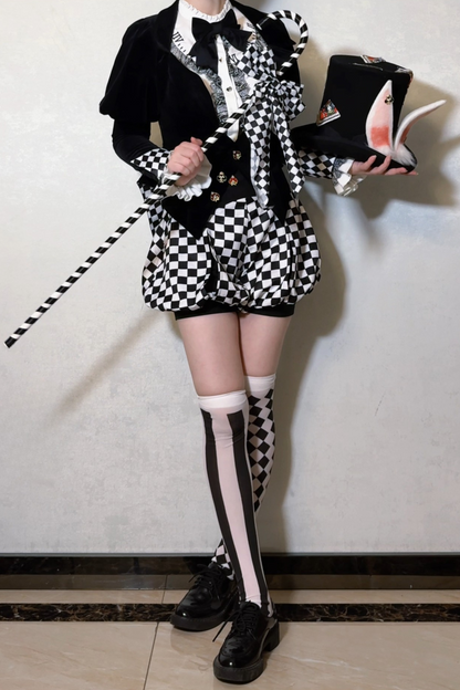 [Vorbestellung] Alice Mr. Hasen Serie Juliet-Ärmel Schwalbenschwanz-Jacke