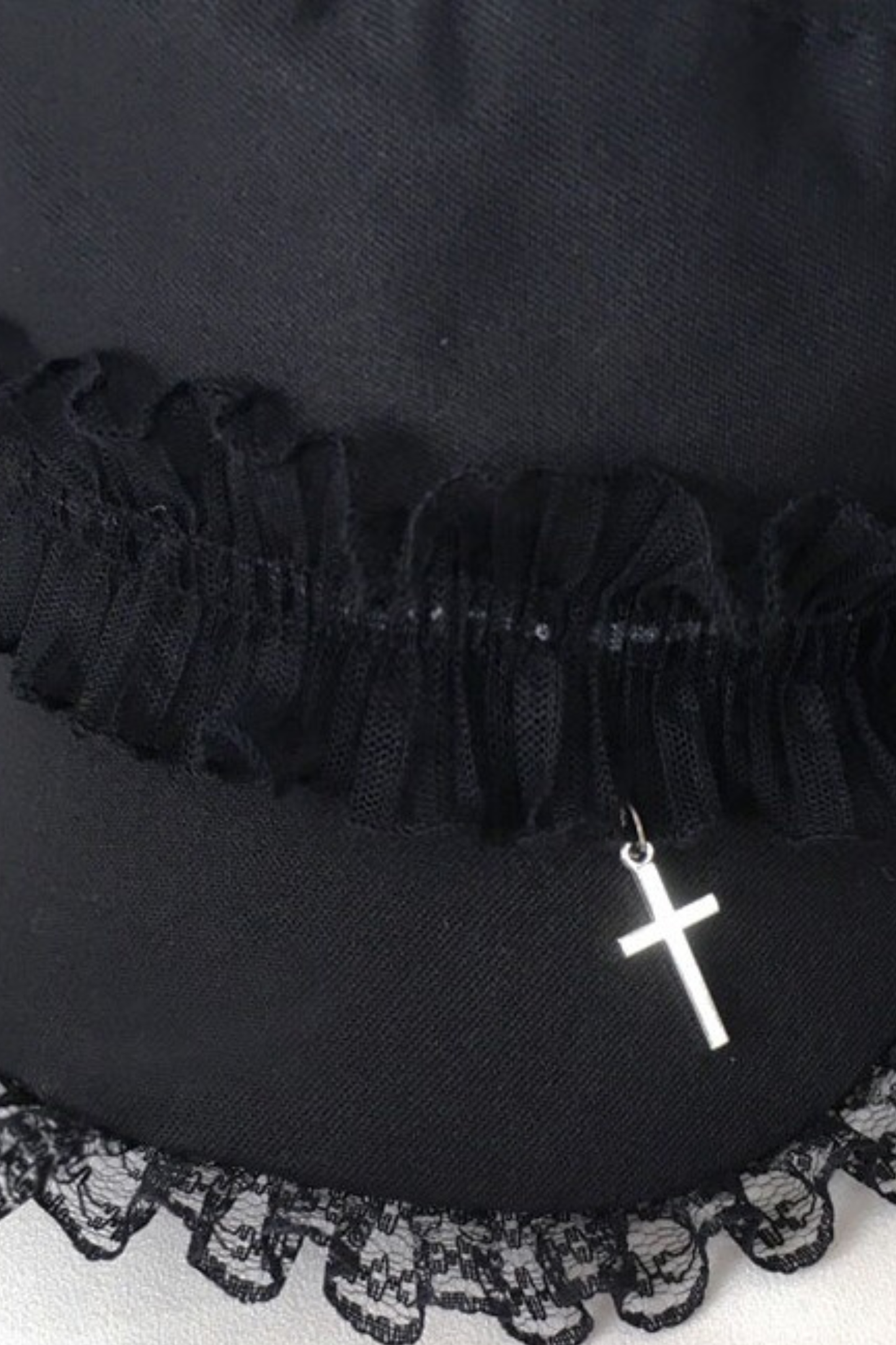Double Layer Lace Hat