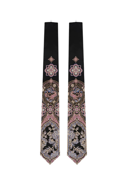 Süße China-Jacke + Plisseerock + Accessoires