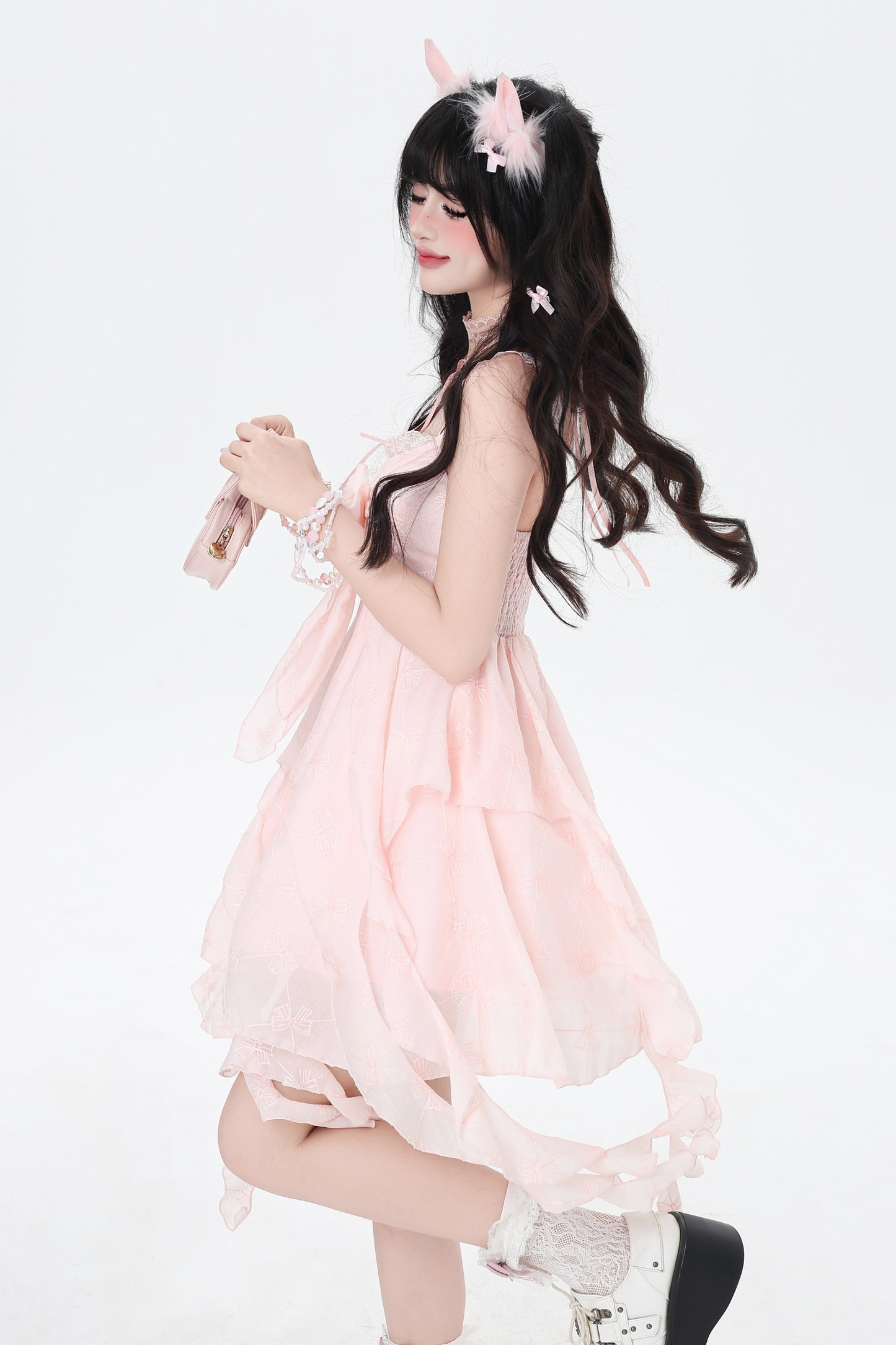 アイランドリボンスイートドレス