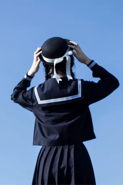 Matrosen-Oberteil + Plisseerock