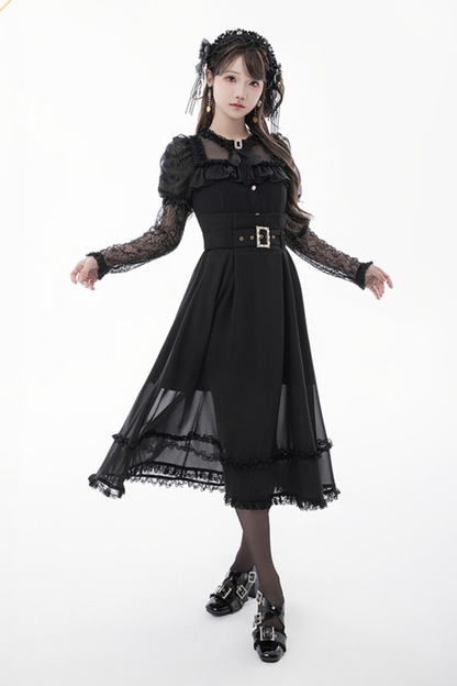 Moonlight High-Waist Skirt + Belt