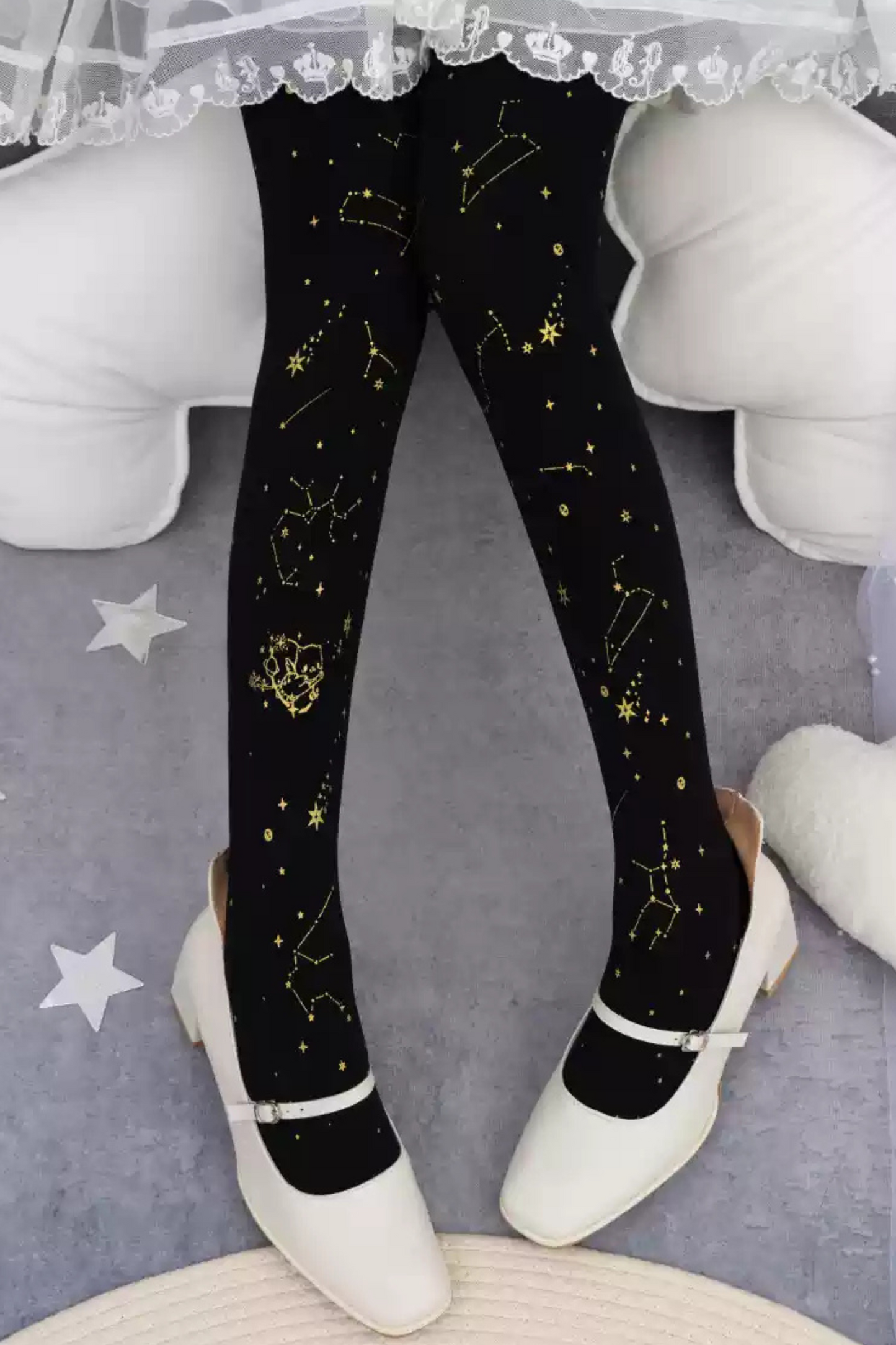 Cat in the Starry Sky x Constellation Lolita Tights