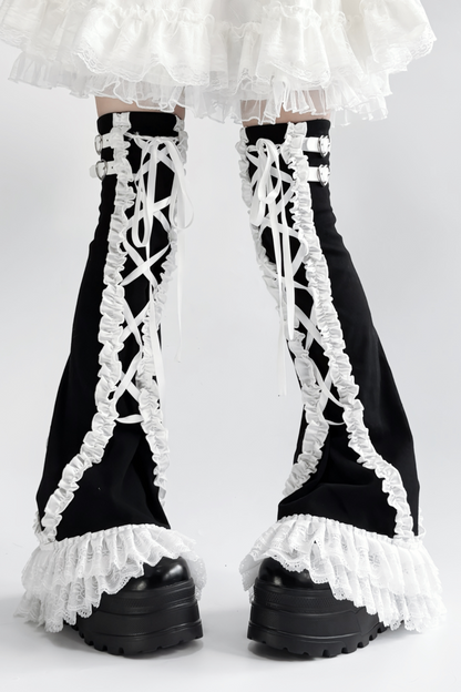 スノートップミルフィーユサブカルチャーレッグカバー