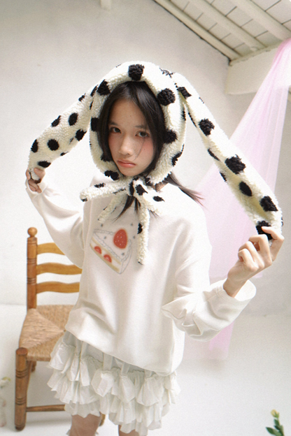 Strawberry Cake Print Top