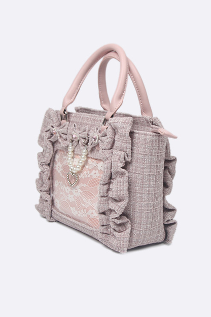 Frilled Sleeve Sweet Bag
