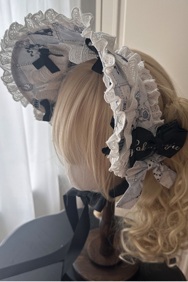 Rabbit Hole Alice Lolita Dress + JSK + Cat Hairband + Headband + Hat + Clip + Bonnet