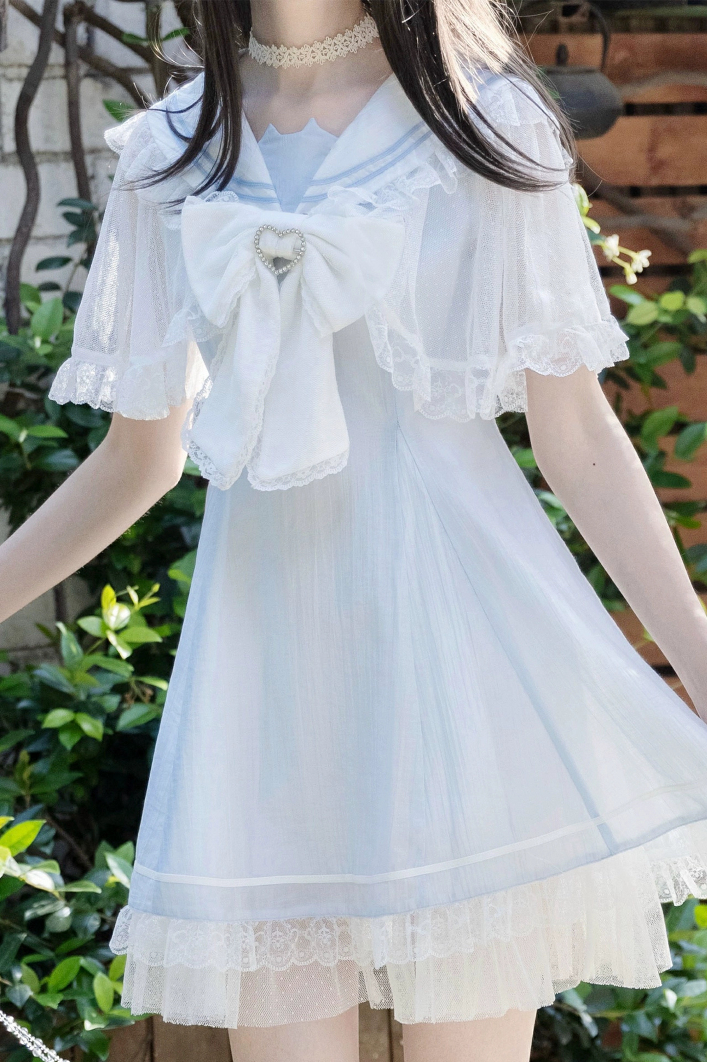 Ice Blue Girly Dress