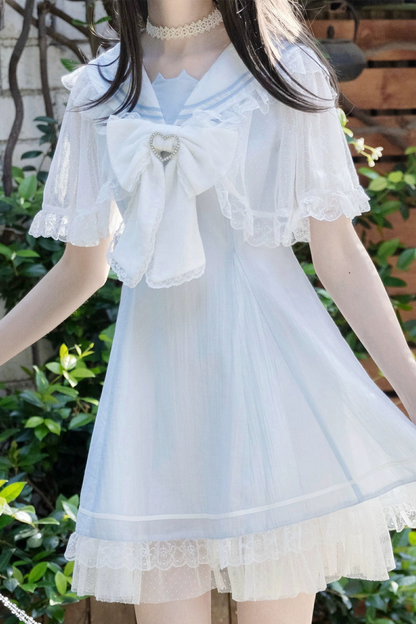 Ice Blue Girly Dress