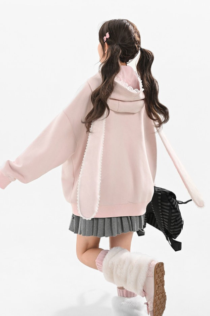 バニーイヤーズフードパーカー